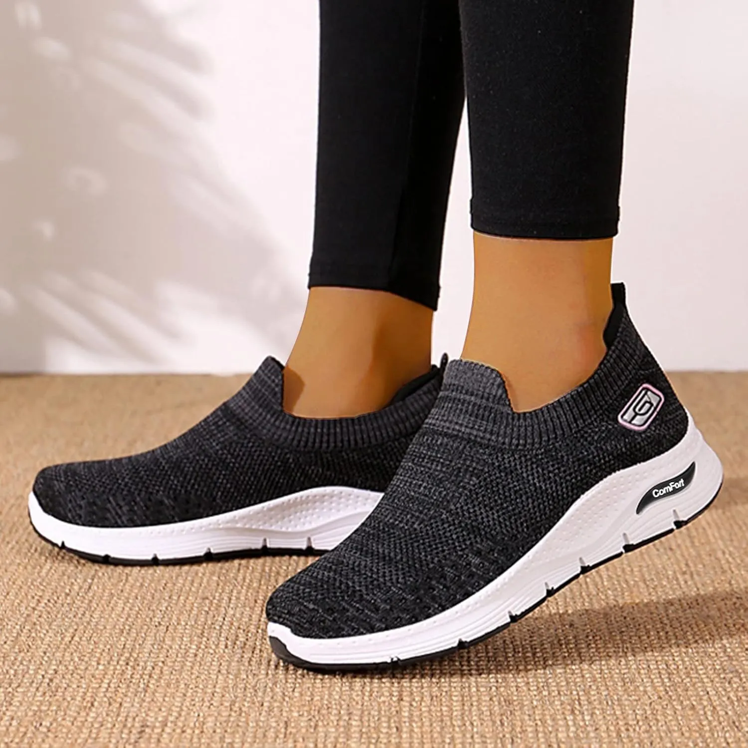 Fashion Summer Women Flat Lightweight Mesh Breathable Elastic Water Shops