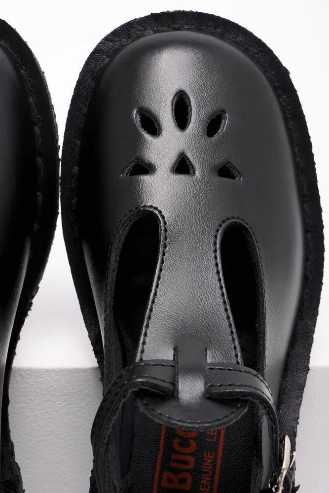 Girls Shoes Black Buccaneer
