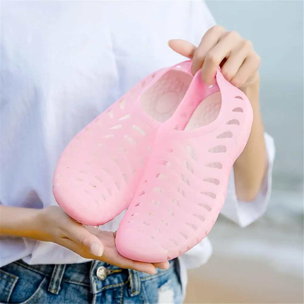 LEADER SHOW Women's Fashion Hollow Soft Water Shoes Summer Breathable Garden Beach Sandals