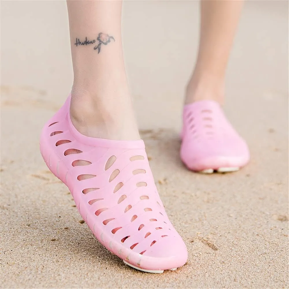LEADER SHOW Women's Fashion Hollow Soft Water Shoes Summer Breathable Garden Beach Sandals