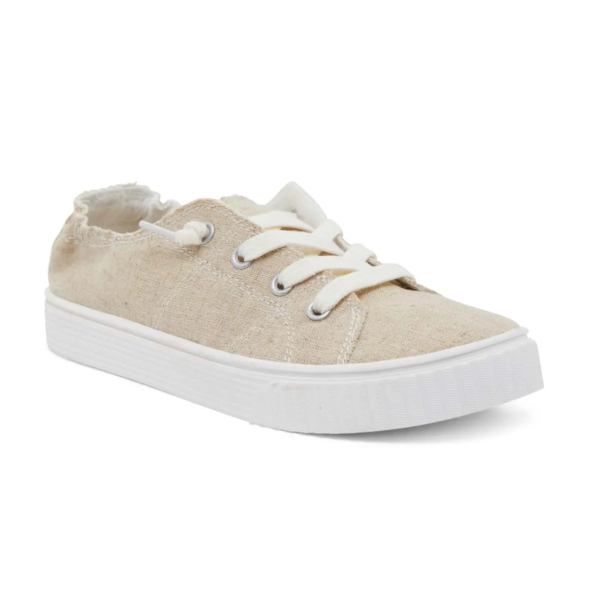 Mara Sneaker in Natural Canvas