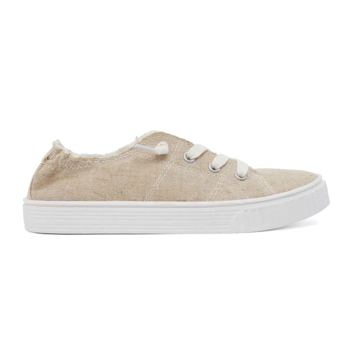 Mara Sneaker in Natural Canvas
