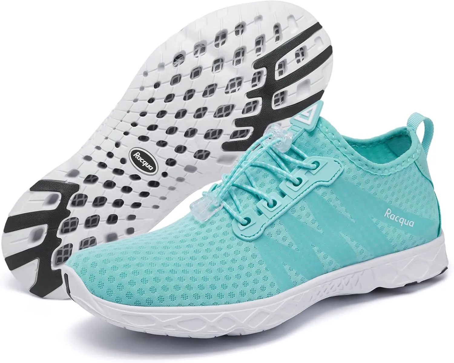 Racqua Women Men Breathable Mesh Water Shoes