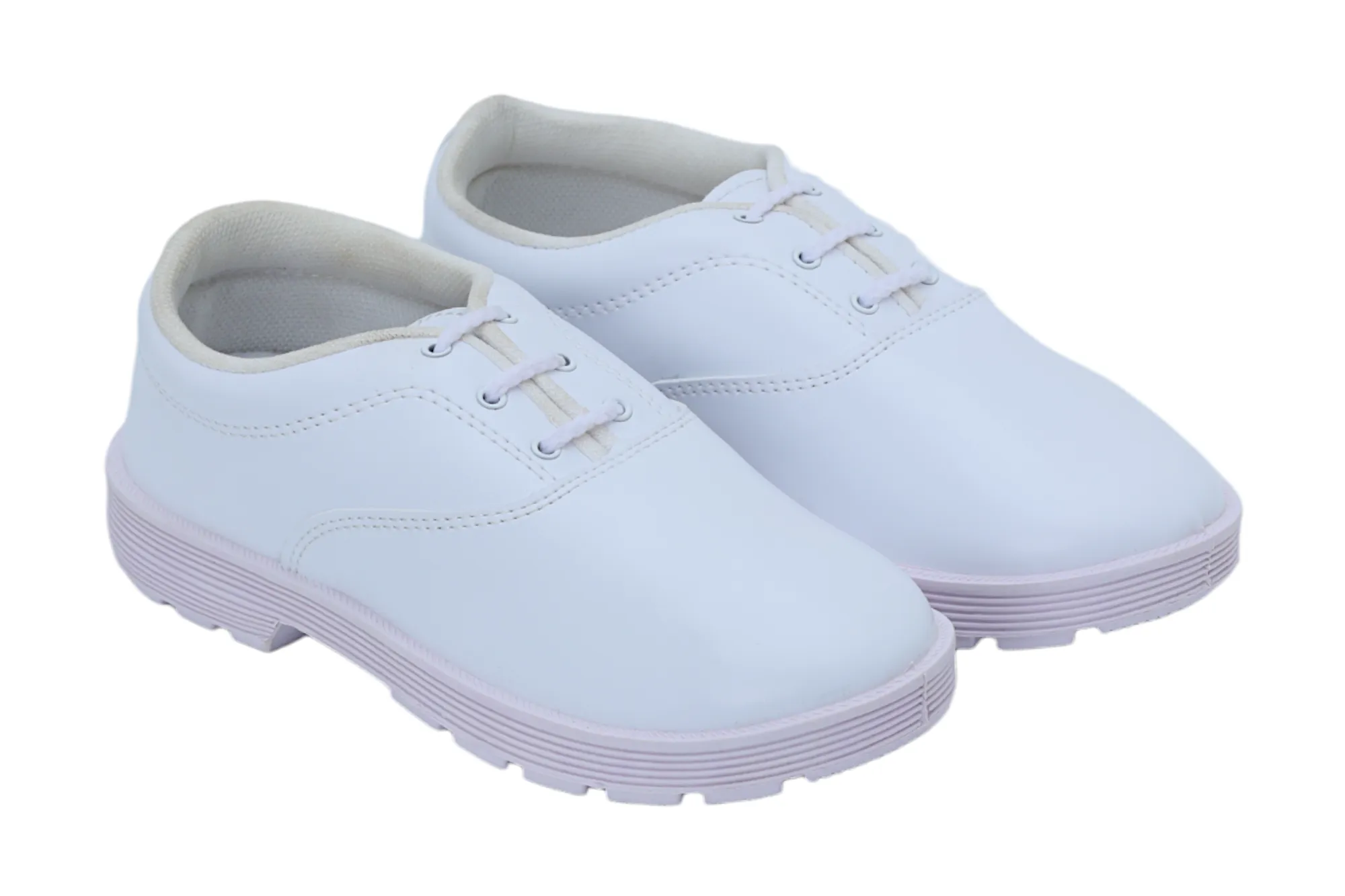 School Shoe Boys (White 11  Yrs) 59915