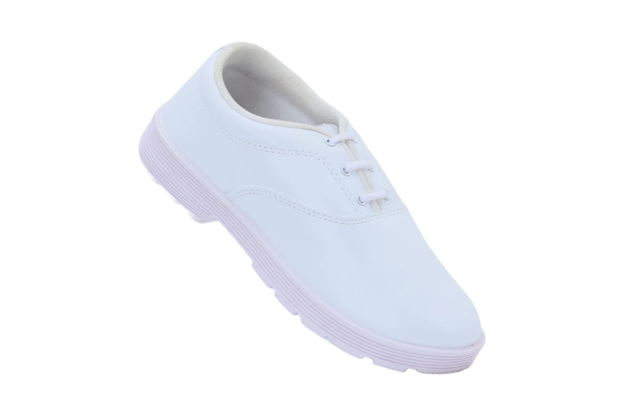 School Shoe Boys (White 11  Yrs) 59915