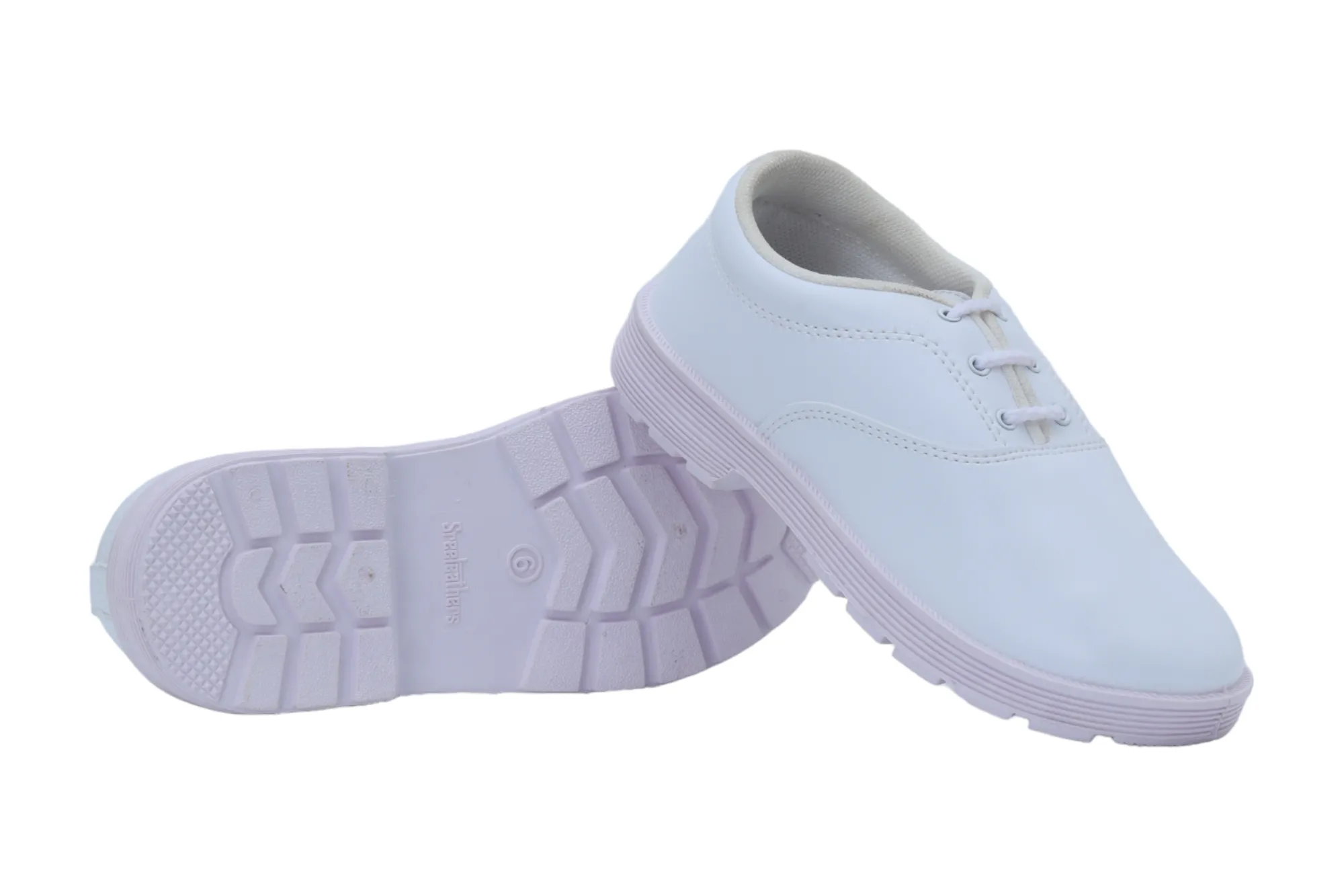 School Shoe Boys (White 11  Yrs) 59915