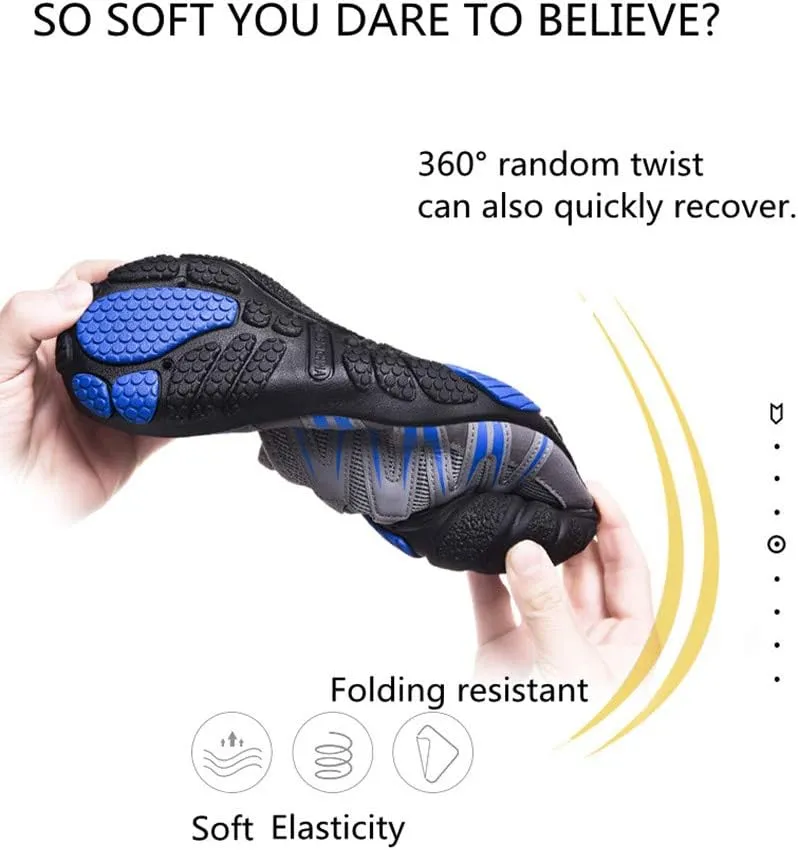 Unisex Barefoot Water Shoes Quick Dry Water Sports Shoes Beach Swimming Yoga Lightweight Breathable Exercise Walking Beach Driving