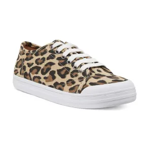 Ventura Sneaker in Leopard Canvas