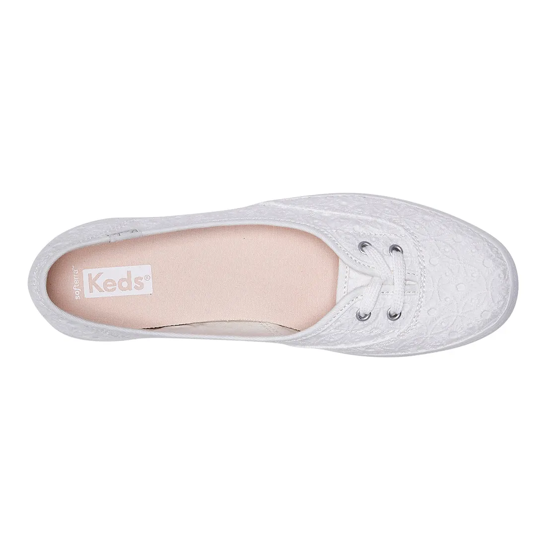 Women's The Mini Eyelet White (WF67822)