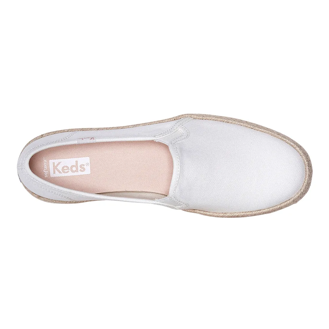 Women's Triple Decker Jute Foxing White (WF67832)